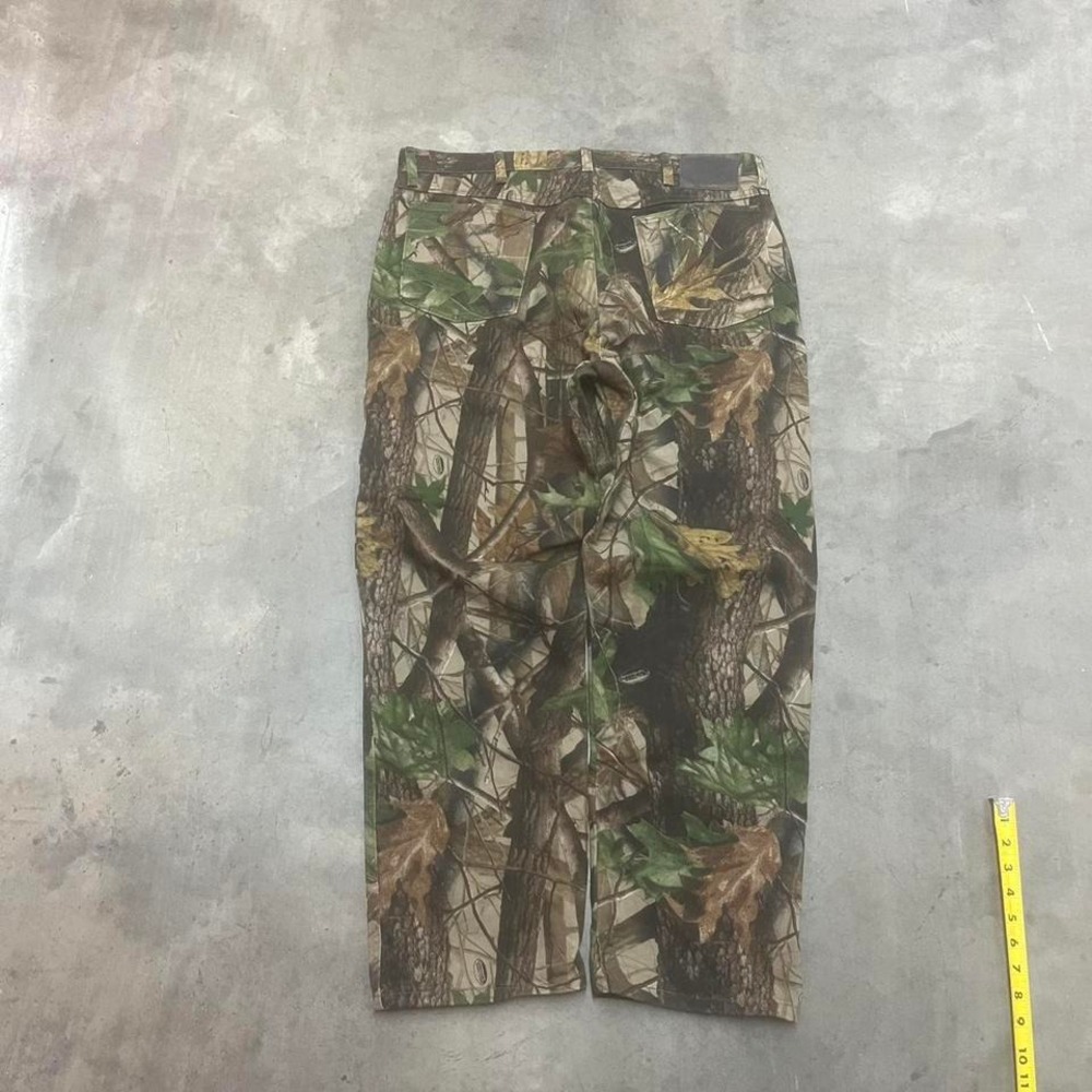 Vintage‎ Realtree camo men's baggy heavy canvas pants hunting outdoors 38